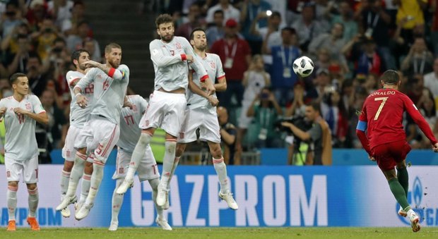Scommette sul 3-3 tra Spagna e Portogallo: Ronaldo gli regala 1820 euro