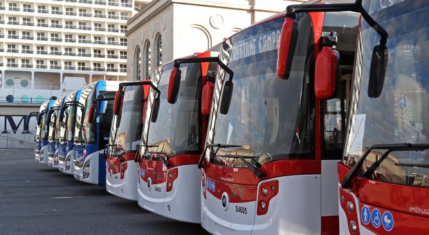 Trasporto pubblico in Campania: arrivano 202 nuovi bus (anche elettrici)