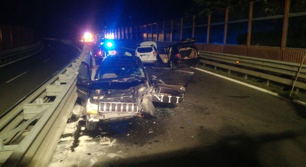 L'incidente in tangenziale a Udine causato da un'auto contromano