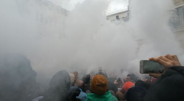 immagine Roma, la protesta dei consumatori di sigarette elettroniche