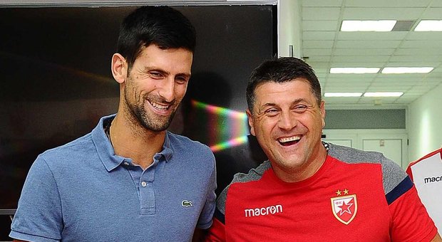 La Stella Rossa ha un tifoso in più, Djokovic: «Che euforia per il Napoli»