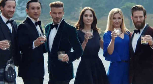 David Beckham nello spot del whisky "Haig Club"