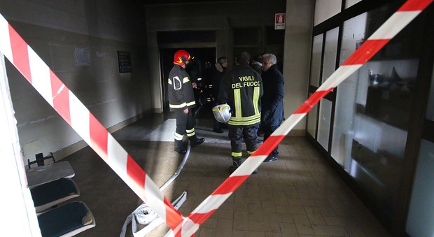 Benevento, incendio nella notte nel reparto di psichiatria del Rummo