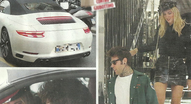 Chiara Ferragni e Fedez, shopping di lusso in Porsche: "Lei è gelosa di Levante"