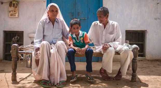 Okmali e Charan Singh, genitori-nonni da record (Olycom)