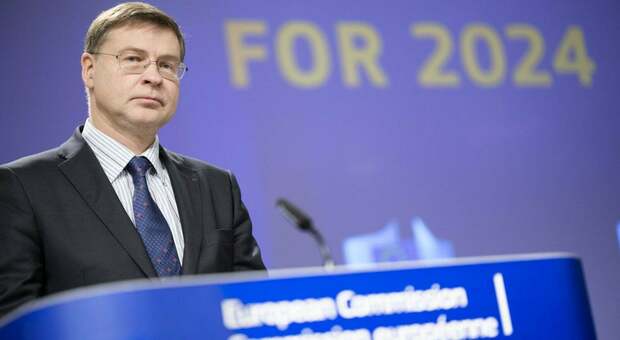 il commissario Ue al Commercio Valdis Dombrovskis