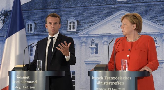 Eurozona, bilancio comune anticrisi dal 2021: ok di Merkel e Macron