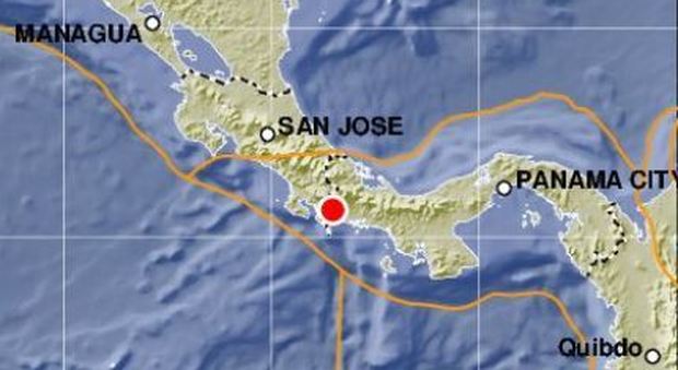 Terremoto a Panama, magnitudo 6.1 al confine con il Costa Rica