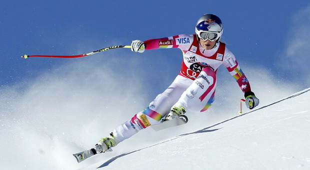 Inarrestabile Lindsey Vonn anche a St.Moritz: vince il super G e tocca 64 vittorie in carriera