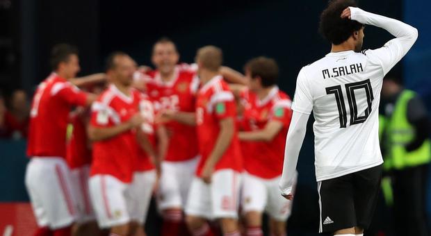 Egitto battuto 3-1: la Russia quasi agli ottavi, Salah quasi fuori