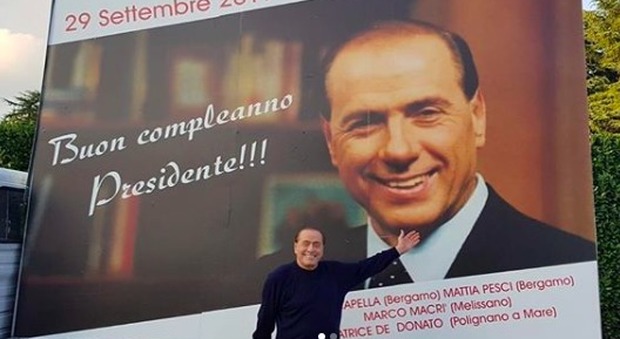 Silvio Berlusconi spegne 83 candeline, ma al pranzo di famiglia Francesca Pascale non c'è