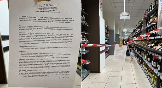 Sale la tensione per il match Treviso-Chioggia, vietati gli alcolici e i supermercati «blindano» le corsie
