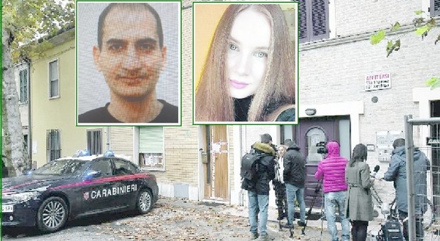 Femminicidio a Fano, dieci ore di vuoto nell'indagine sull'assassino di Anastasiia. Nella foto Amrallah Mustafa Alashrj e Anastasiia Alsshrj
