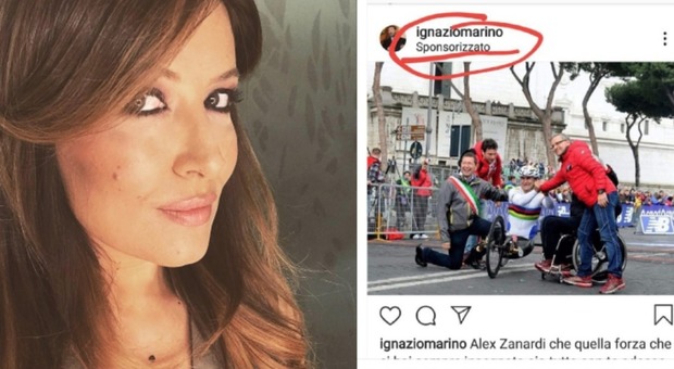 Alex Zanardi, Selvaggia Lucarelli bacchetta Ignazio Marino per la foto: «Post sponsorizzato»
