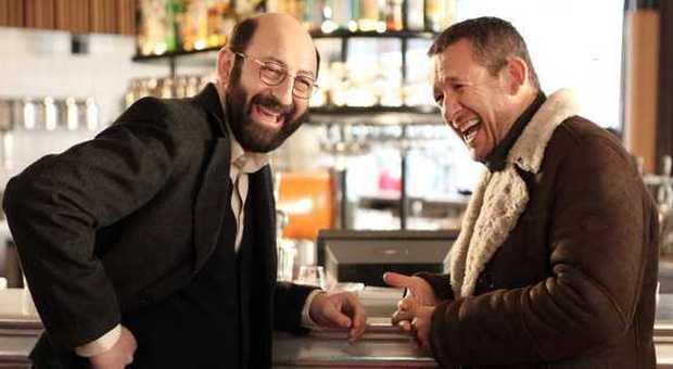 Kad Merad (a sinistra) e Dany Boon nel film "Supercondriaco - ridere fa bene alla salute"