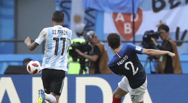 Francia, il gol di Pavard contro l'Argentina è il più bello del Mondiale