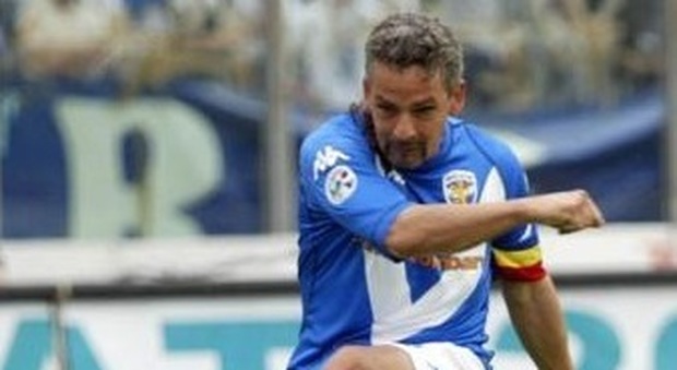 Roberto Baggio ai tempi del Brescia