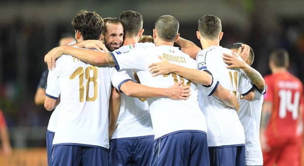 Italia, giocatori a confronto dopo la sfida con la Macedonia