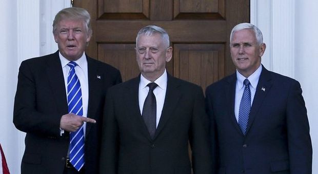 Trump nomina James Mattis capo del Pentagono