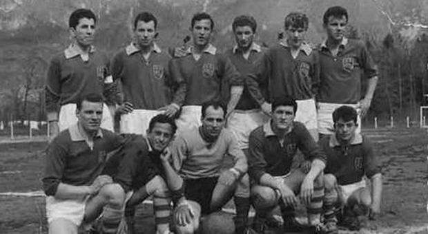 La squadra del Longarone nel 1962