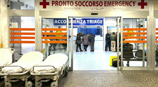 Il Pronto soccorso dell'ospedale Cardarelli di Napoli