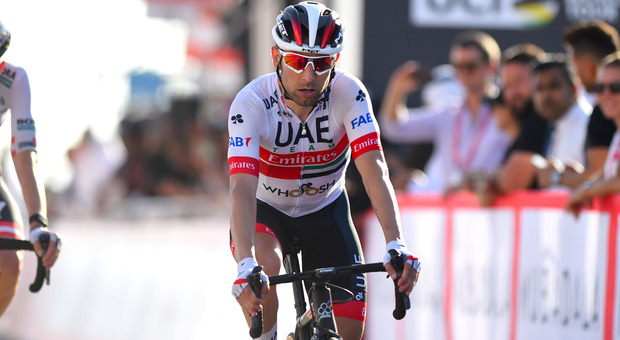 Il ciclista della Uae Emirates, Diego Ulissi