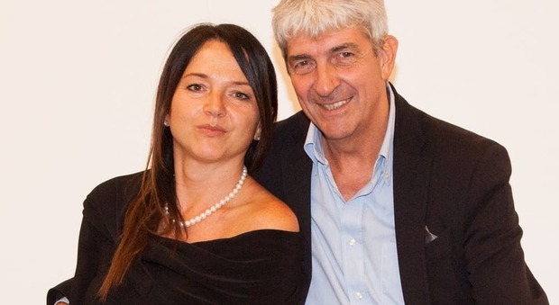 Paolo Rossi con la moglie Federica