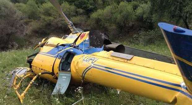 Rieti, precipita elicottero del servizio antincendio: morti i due piloti a bordo