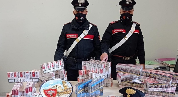 Corriere di «bionde» sequestrati nove chili di sigarette di contrabbando