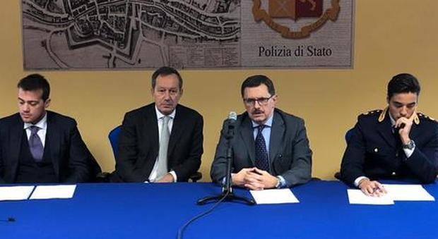 La conferenza stampa in questura a Rovigo