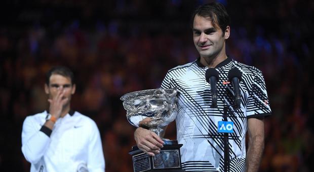 Roger Federer, trionfo agli Australian Open
