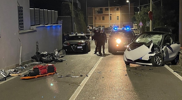 Incidente a Gragnano: scooter contro auto, 37enne muore sul colpo