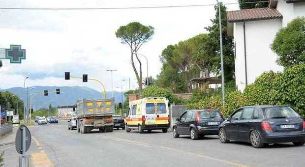 Rieti, la bretella di via De Gasperi apre alla circolazione