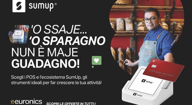 Campagna promozionale di SumUp a Napoli