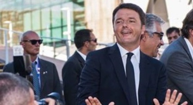 L'arrivo del premier Renzi a Pesaro Una visita lampo tra Rossini e cultura