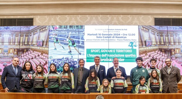 Lo sport salverà i giovani. Torollski, gli atleti di Pesaro e Urbino ricevuti in Senato grazie al senatore De Poli