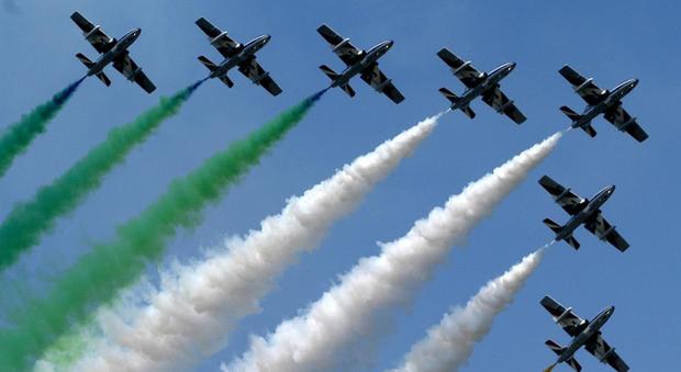 Le Frecce Tricolori si esibiranno a Pesaro nel giorno del Palio dei Bracieri