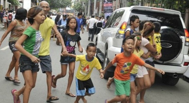 Filippine, forte terremoto magnitudo 7.1 almeno 85 morti e centinaia di feriti
