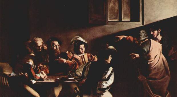 "La Vocazione di San Matteo" di Caravaggio