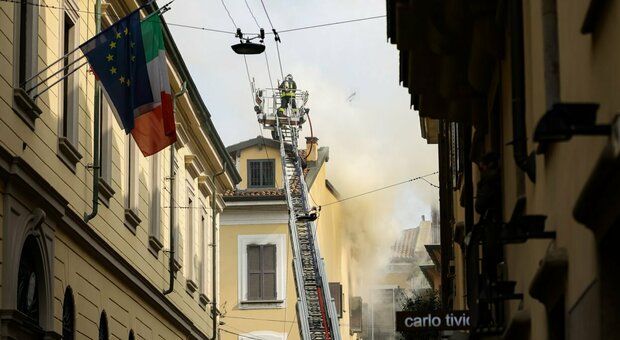 Milano, incendio in via della Spiga: gravissimo Tomaso Bracco, è in pericolo di vita