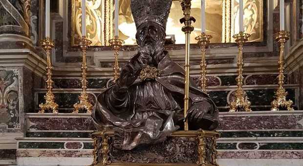 Salvò Lecce dalla peste: con la pandemia da coronavirus la statua di Sant'Oronzo torna in cattedrale