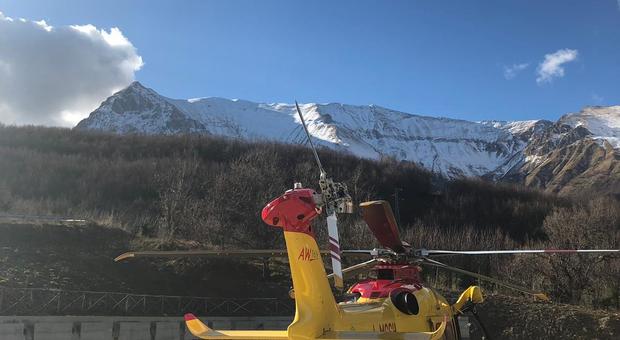 Montegallo, precipitano sul monte Vettore: salvati due escursionisti