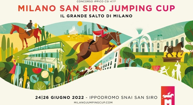Milano San Siro Jumping Cup 2022: a maggio la campagna di comunicazione di Riccardo Guasco