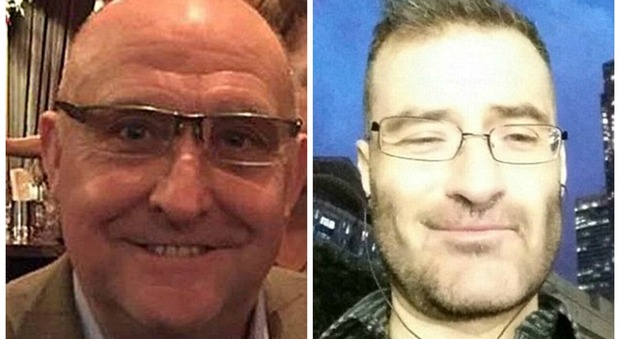 La vittima (a sinistra) e il presunto killer italiano