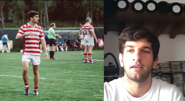 Virus, rugbysta positivo da 2 mesi: «Ai miei coetanei dico di fare ancora molta attenzione»