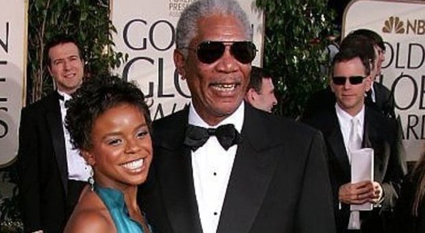 Morgan Freeman e la figlioccia
