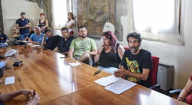 Il Pedro “conquista” il Comune: conferenza stampa a palazzo Moroni