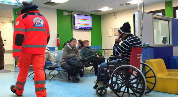 Picco d'influenza: in ospedale letti esauriti e Pronto soccorso in tilt