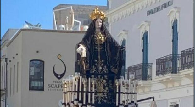 Gallipoli: torna la processione della Madonna dell'Addolorata
