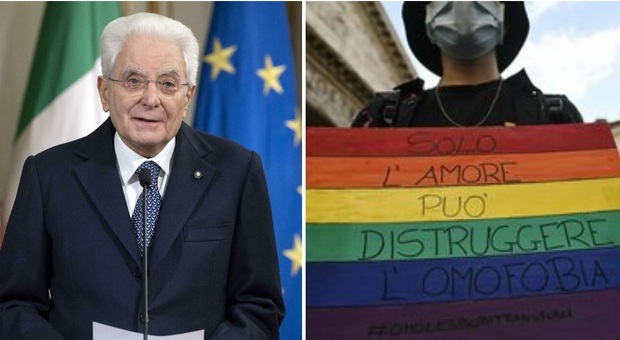 Sergio Mattarella: «Omofobia e transfobia insopportabile piaga sociale»